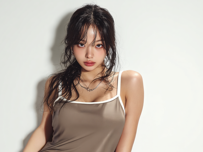 슬림핏 플레어 바디수트